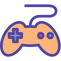 Icon of arcade game machine